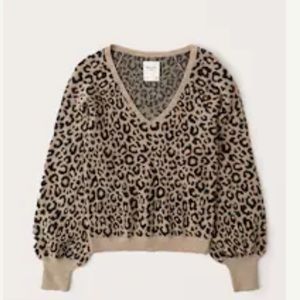 Abercrombie Women’s Puff Sleeve Sweater